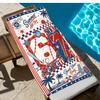 Vintage 67 Summer Baseball Beach Towel, Soft Microfiber Pool Towel, Perfect for Beach Vacation, Camping & Sports Activities