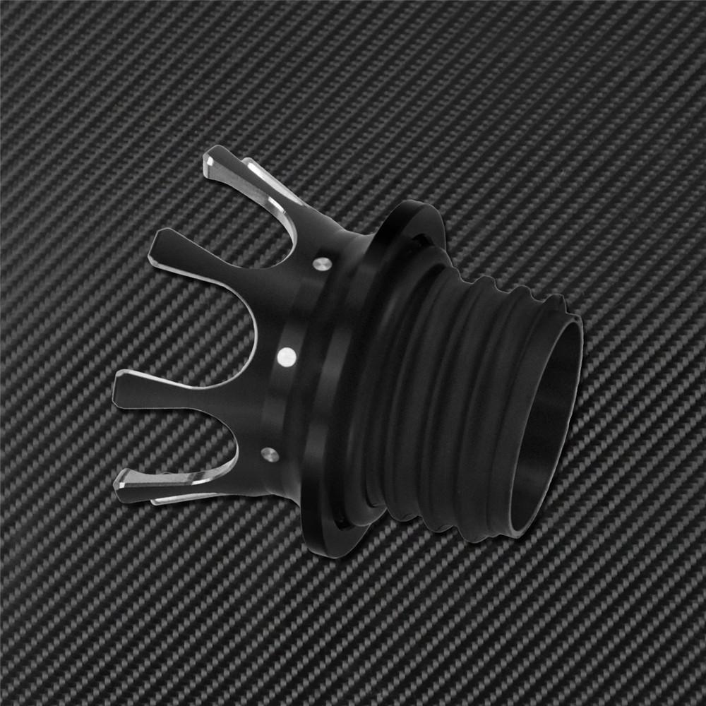 Motorcycle King Crown Style Gas Fuel Tank Cap Vented Right-hand Thread For Harley Sportster XL Touring Dyna Fat Bob FXDF Softail