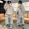 Boys' Spring/Fall Handsome Set: Hooded Causal Sweatshirt + Sweatpants Two-Piece Athletic Set
