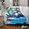 1pc Dragon Battle Heroic Quest Flannel Blanket,Ultra Soft Warm Plush Throw for Home Bedroom Bed Sofa Cover Camping Picnic gift Y72419