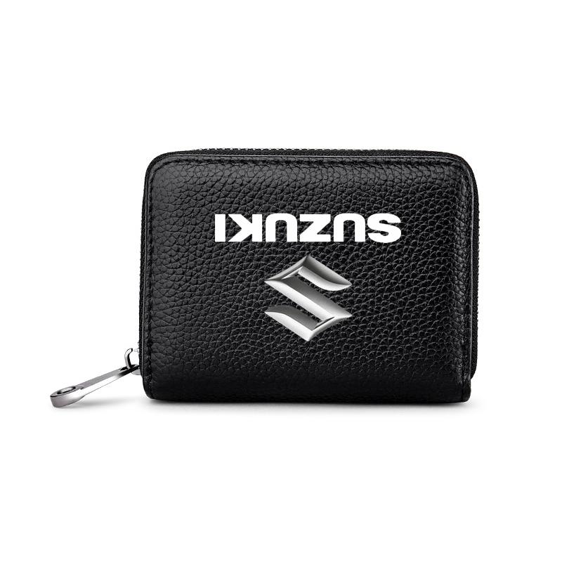 Echtes Leder Auto Führerschein, Personalausweis, Bankkartenetui Für Suzuki GSR GSR750 GSR600 SV 650 Swift Jimny Grand Vitara Samurai Spacia Liana