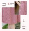 New Summer Jacquard Mid-Length Dress, Short Sleeve, Chinese Style, for Young and Middle-Aged Women
