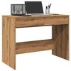 VidaXL Desk Artisan Oak 101x50x76.5 Cm Engineered Wood, Work Desk, Study Desk, Home Office Desk, Desk 856765