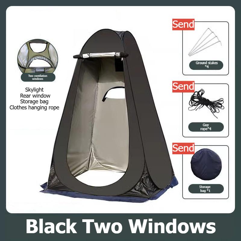 Portable Camping Bathing Tent Changing Tent Mobile Toilet Outdoor Shower Camping Quick Opening Outdoor No Need To Build Bathroom