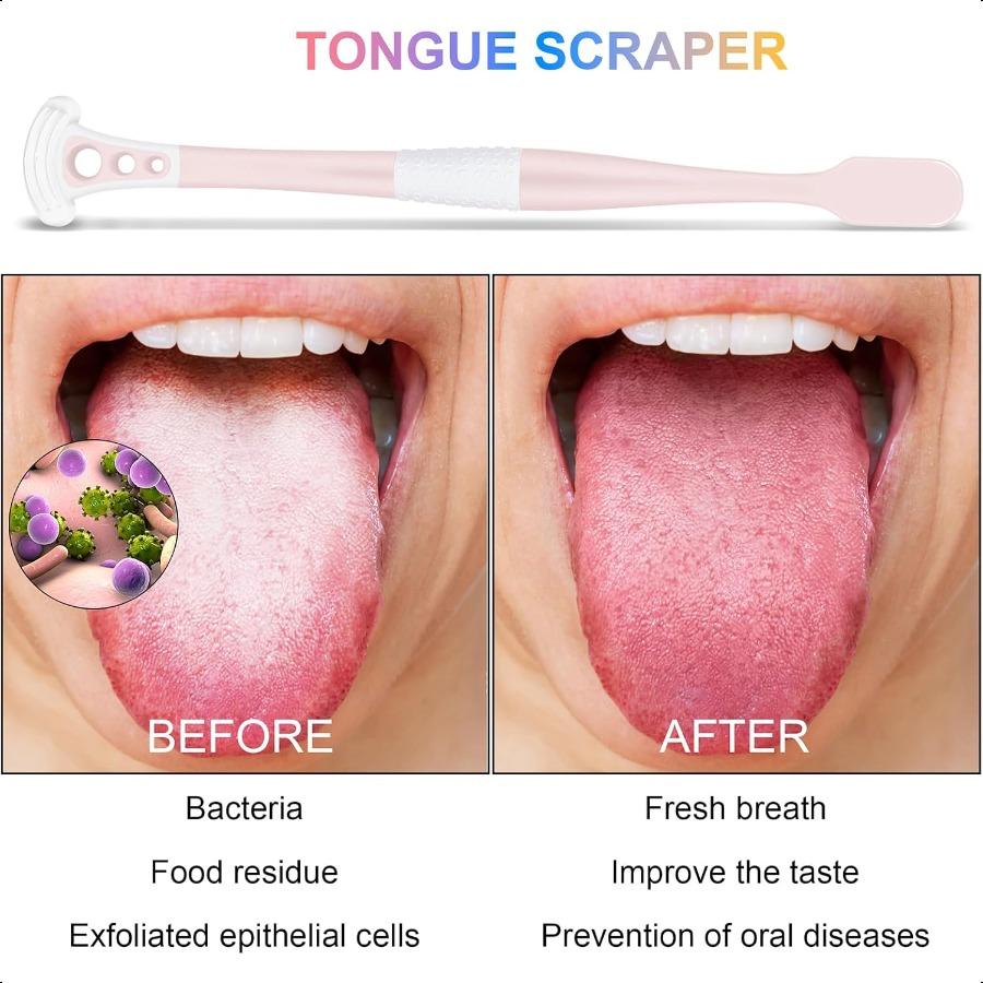 

Очень мягкая зубная щетка со скребком для языка, скребок для языка с щетинками для флоссинга для чувствительных зубов и десен, дентальная дорожная гигиена United States