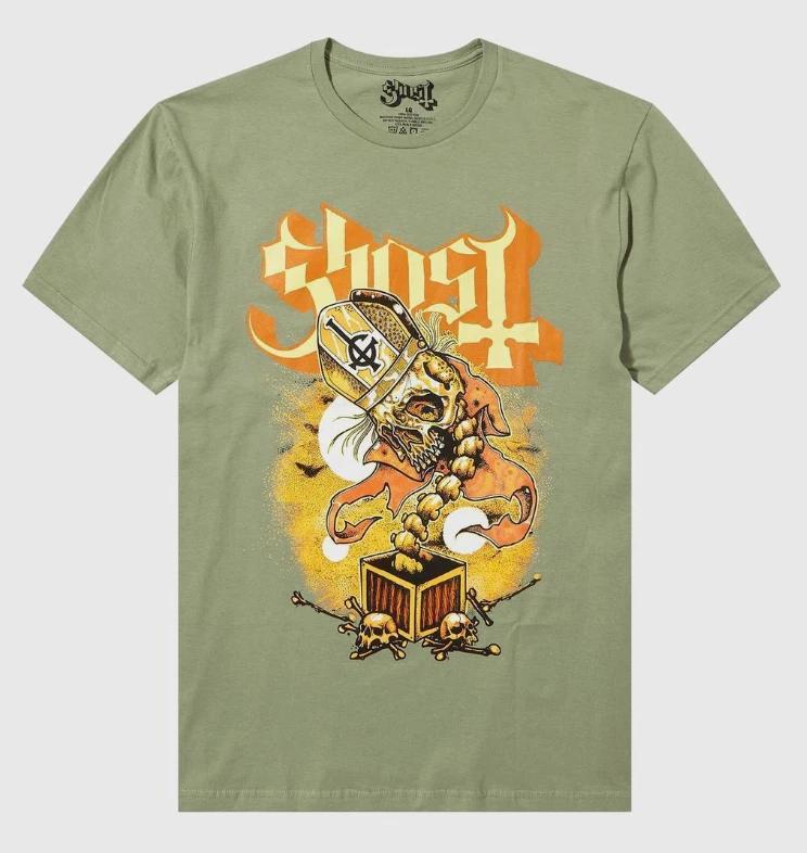 Official GHOST Jack Skull In The Box Tee Shirt XXL BRAND NEW 3XL