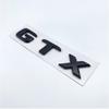 FD06-3D Flat Letters ABS Emblem GTX GTC ID4 ID6 for Volkswagen Car Tailgate Trunk Lid Nameplate Badge Logo Sticker Chrome Black