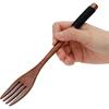 2025 Wooden Fork Bamboo Kitchen Cooking Utensil Tool Tableware Dessert Salad Fork Household Gift Japanese Dinner Flatware New