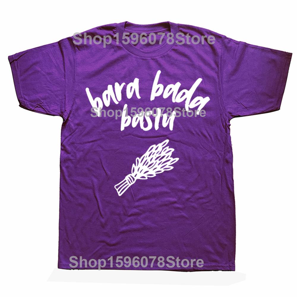 

Funny New in Eurovision Song Contest 2025 Bara bada T-shirts Men Fashion Casual Tshirt 100% Cotton Loose Oversized T Shirt XL