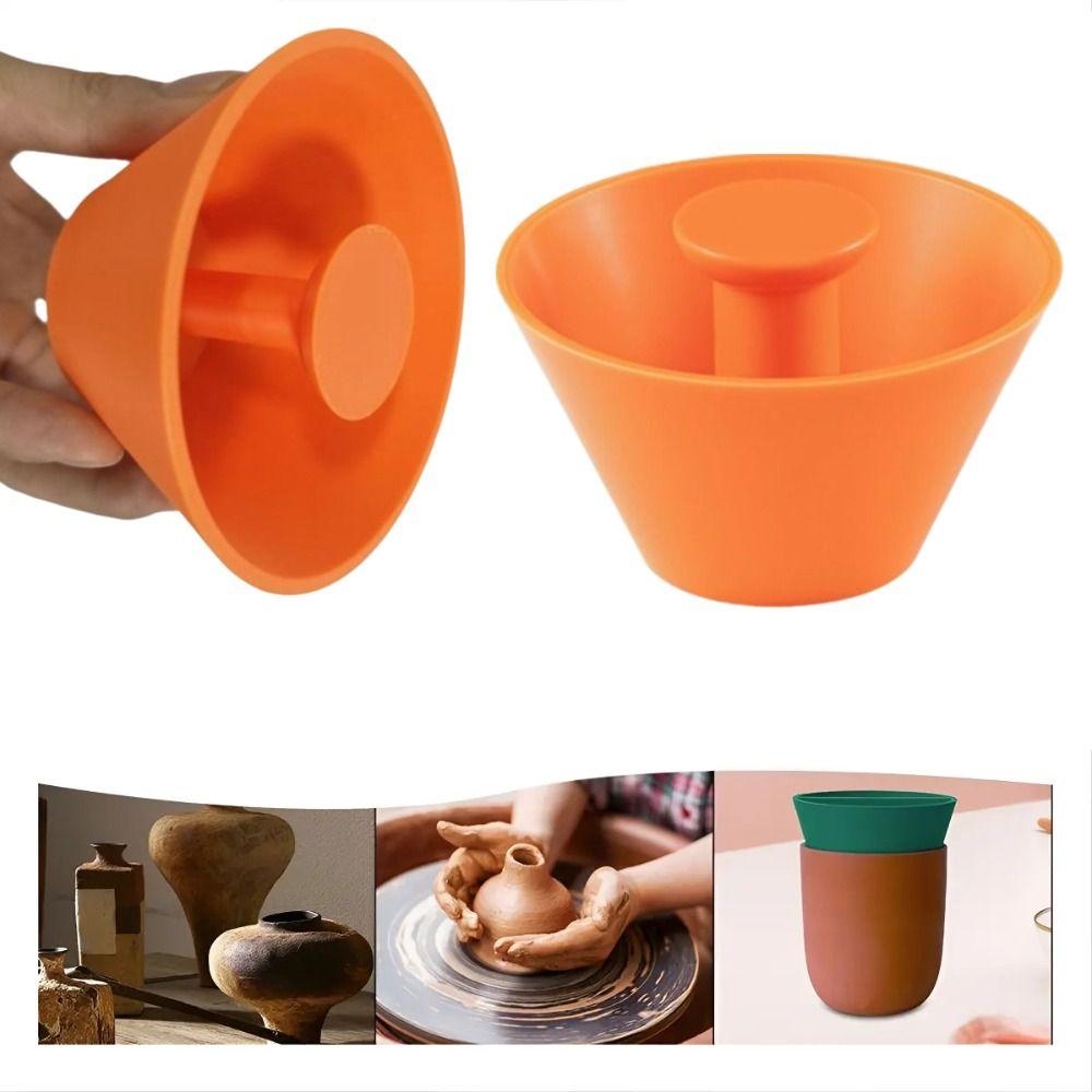 Printed Rim Cone Pottery Rim Cone Shaper Multiple Size Clay Beveling Tool Creative Pottery Making