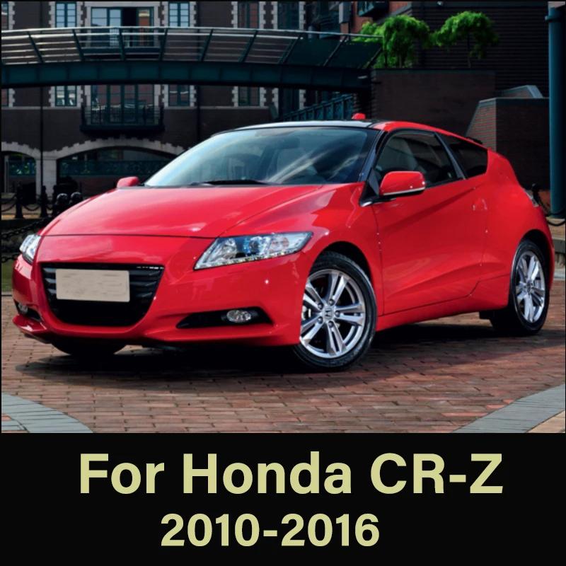 Car Floor Mats For HONDA CR-Z ZF1 2010-2016 Two Doors Auto Foot Pads Leather Waterproof Anti-Slip Carpet Rug 2011 2012 2013 2014