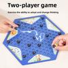 Wooden Childrens Magnetic Puzzle Board Game With Twoinone Checkers For Kids Playroom