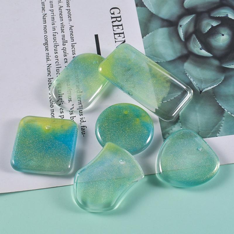 Eardrop Silicone Keychain Resin Mold Kit with Hole for DIY Keychain Special Christmas Epoxy Resin Mold Home Decoration