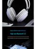 New Luminous Over-Ear Bluetooth Gaming Headset with Ultra-Long Battery Life and Noise Reduction