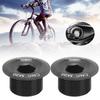 Bike Crank Arm Bolts Mountain Bike Crank Arm Fixing Bolts Aluminum Alloy Crankset Screw Cover Crank Arm Fixing Bolts