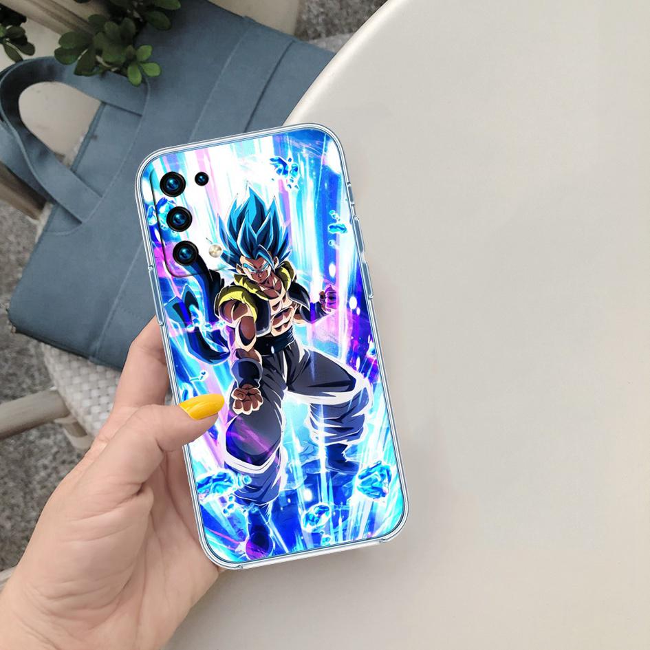 PP30 Dragon Ball Goku Soft Shell Transparent Phone Case for Motorola Moto G7 G8 G9 G84 G85 G73 G24 G15 Z2 Play Power Plus
