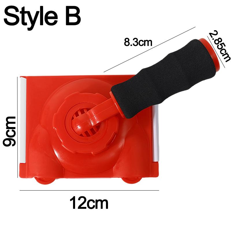 Paint Edge Trimmer Applicator Tools With Rotatable Handle Adjustable Corner Ceilings Pad Professional Painter Brush With Handles