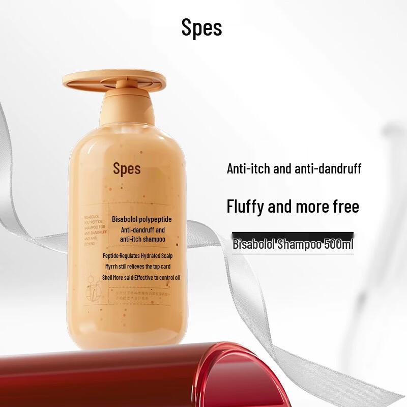 Spes Red Myrrh Polypeptide Anti-Dandruff Volumizing Shampoo (2x500ml)