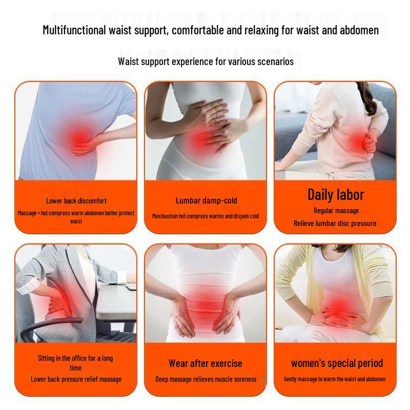 Keepfit Electric Heated Waist Massager Belt