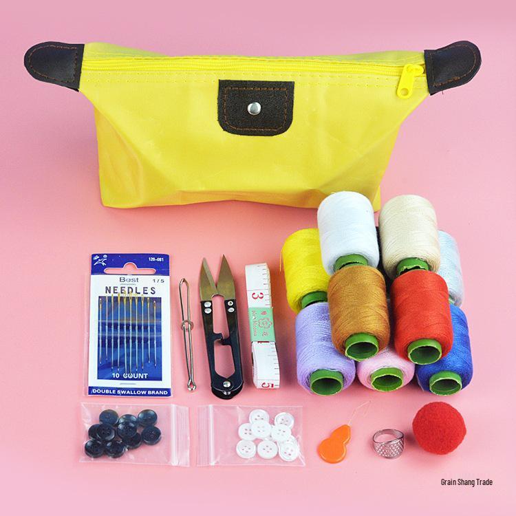 Wedding & Dowry Needle & Thread Box: Large, Multifunctional, Portable Sewing Kit for Household Use