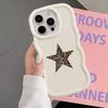 Leopard Star Design Soft Phone Cover Case for iPhone 12 11 14 XR 17 Air 8 16 Pro Max 13 15 Plus