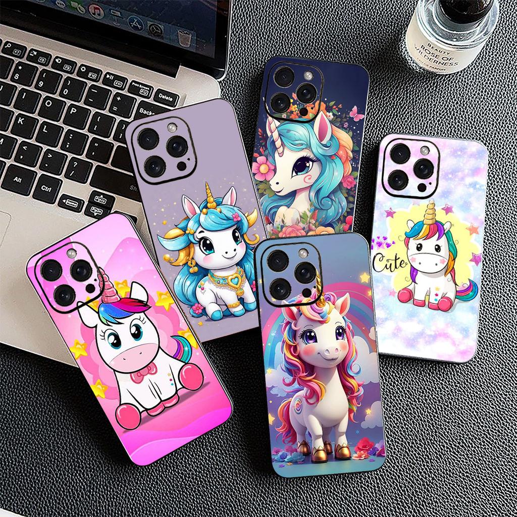 Protective Cover for Xiaomi Redmi 15 15C A3 A4 A5 9A 9C NFC Note 9  Pro Casing Phone Case Unicorn Cartoon