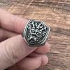 Faucet Ring Men's Trendy Single Ring Index Finger Domineering Ring Live Open Ring Adjustable Men's Ring