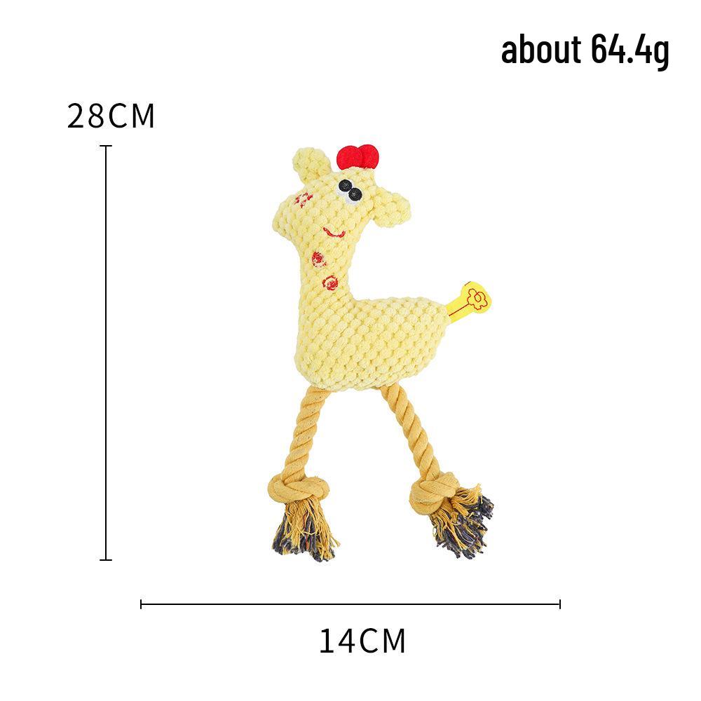Popular Plush Pet Toy Set - Durable, Sounding Chew Toys for Dogs & Cats, Self-Entertainment & Boredom Relief