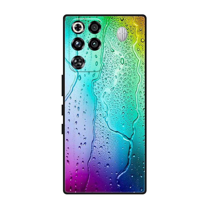 Case For Nubia Red Magic 11 Pro Plus Case Cool Silicone Protective Cover for Red Magic 11 Pro+ 5G Bumper Fundas Black Coque