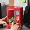 Plastic Mini Candy Vending Machine Candy Dispenser Portable Bank Deposit Box Sweets Machine Nice Gift For Children Home Ornament