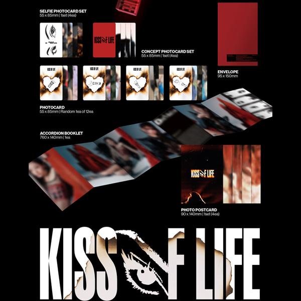 [Pre-order] KISS OF LIFE - 2nd Single Album [Who is she] (Seek Ver.)