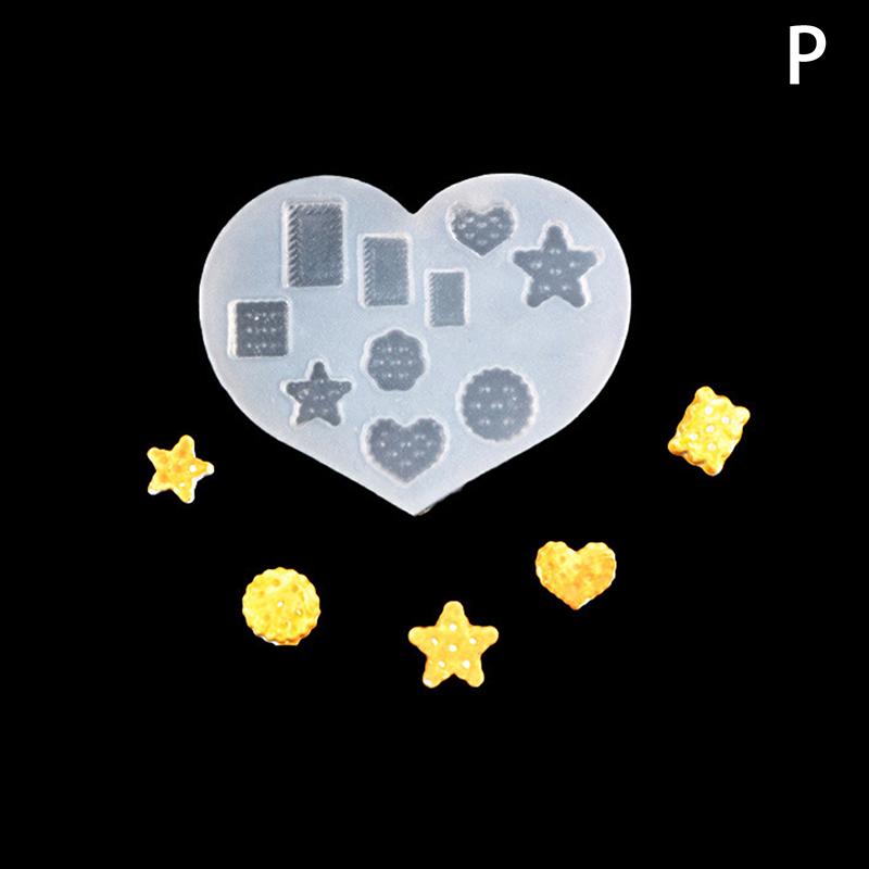 Diy Crafts Casting Baking Tool Mini Food Dessert  Epoxy Resin Mold Cake Candy Chocolate Silicone Mould