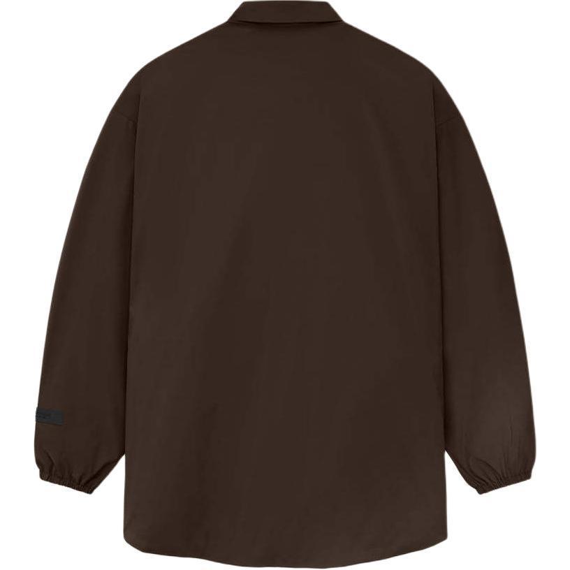 Fear of God Essentials Overshirt Wood Men Outerwear Brown 202SU244496F