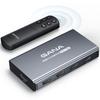 HDMI Switcher, 5 Inputs, 1 Output, 4K@60Hz, GANA HDMI Selector with Remote Control, Aluminum Alloy Construction, 3D HDCP2.2 HDR Compatible, Compatible