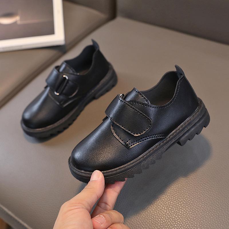 Soft Leather Suit  Single Shoe Children's  Student Shoes