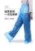 Adult disposable raincoat thickened long full body rainstorm-proof women's and men's transparent raincoat EVA outdoor poncho