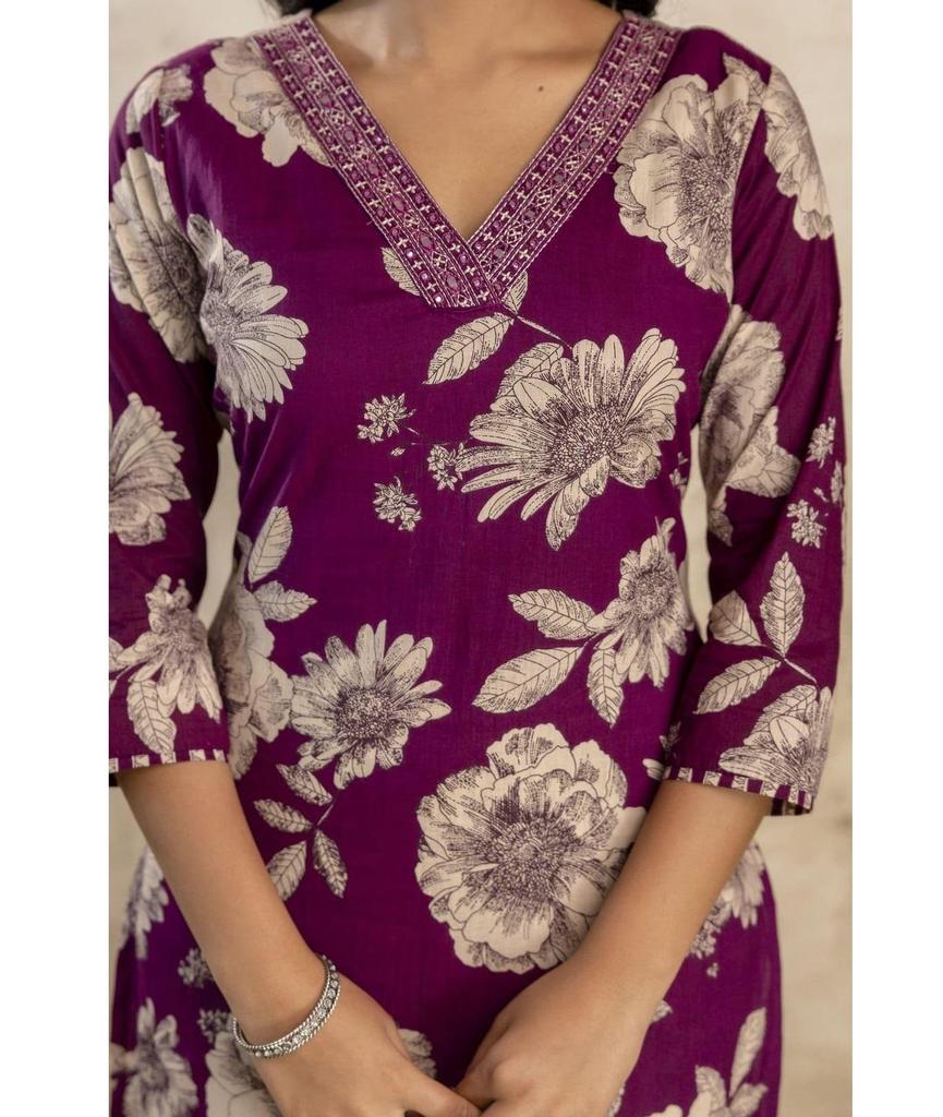 Women Designer Kurta Pant Dupatta Set Indian Bollywood Top Tunic Kurti Salwar Suit Dress