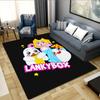 Lankybox Home Office Decorative Rug Room Computer Chair Area Rug Holiday Gift