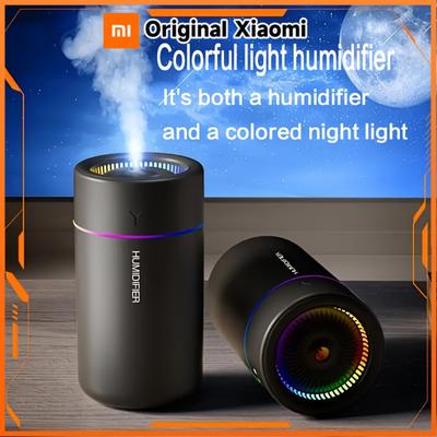 Xiaomi 1PC Car Humidifier Colorful LED Aromatherapy Silent Ultrasonic Air Machine For Bedroom Office Portable Essential Oil Diffuser