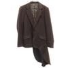 ROEN Made In Japan Asymmetrical Switching Tailored Jacket 46 Brown Men's Used