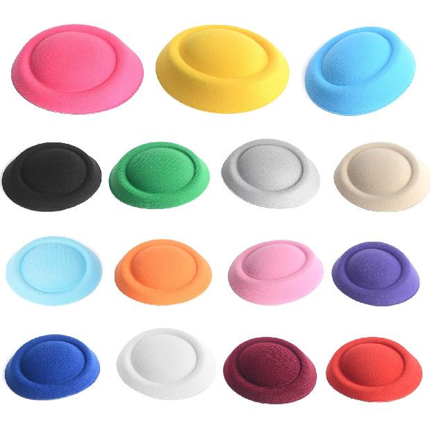 Top Fascinator Hats Base Christmas Birthday Party Hats Hair Accessories Pillbox Hat Millinery Headpieces Fascinator for Women