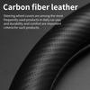 For Opel OPCline ASTRA CORSA INSIGNIA MOKKA VECTRA GTC Tigra Car Carbon fiber Suede Leather Steering Wheel Cover Accessories