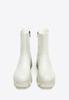 Wittchen Women's Leather Chelsea Boots On A Gray Beige Platform, Gray Beige, Natural Leather