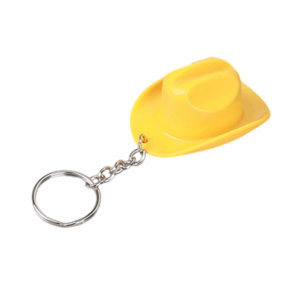 Cowboy Hat Bottle Opener Keychain – Western Rustic Beer Opener Key Ring, Cowgirl Theme Party Favor Gift for Men Women
