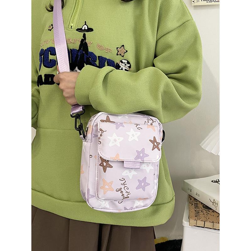 Cute Cartoon Five-pointed Star Small Shoulder Bag For Girls Stylish And Fun Design