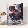 Custom Name Spider-Man Urban Flannel Blanket Throw Blanket Soft Warm Sofa Bed Decor Unique Gift