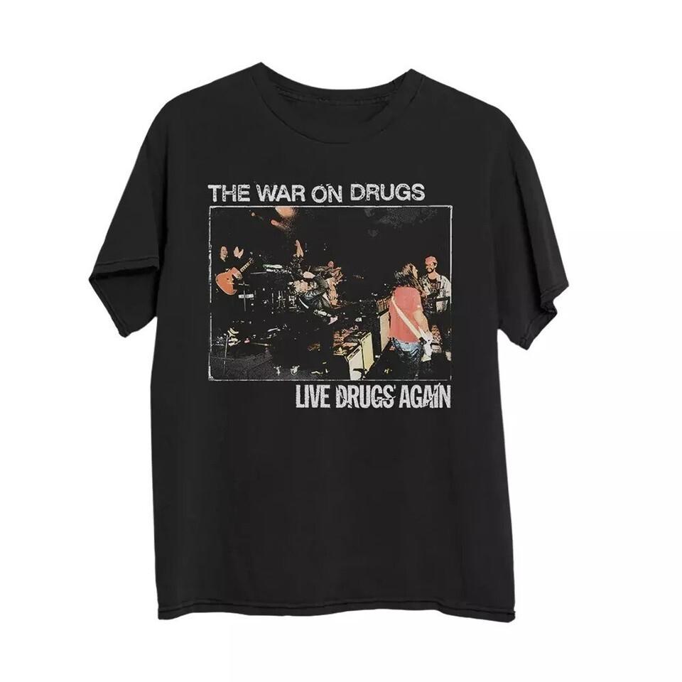 Live Drugs Again Photo T-Shirt - The War On Drugs S