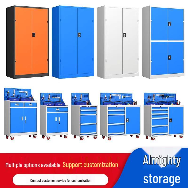 Heavy Duty Tool Cabinet with Thickened Drawers for Workshop and Auto Repair Storage.