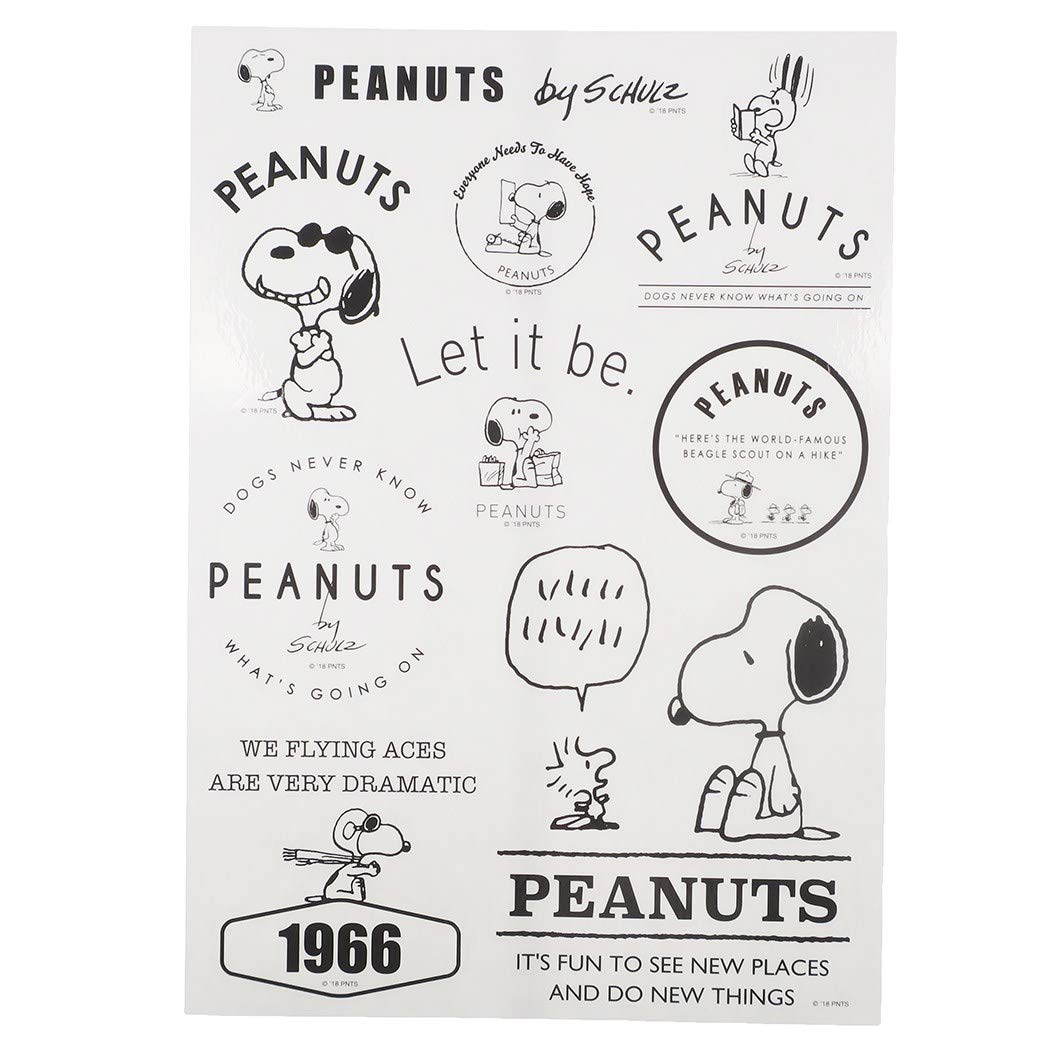 Снупи Clear Deco [Декоративная наклейка] Наклейка/Peanuts