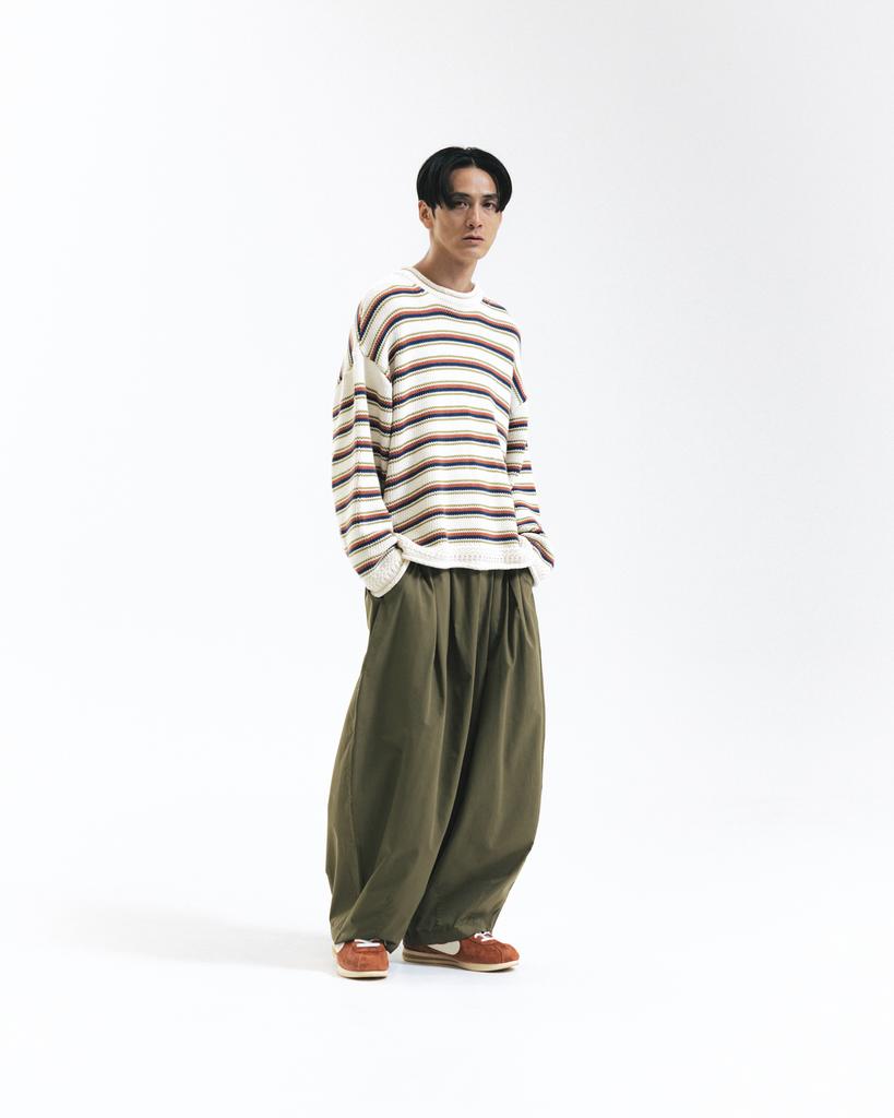 ANGLAN Essential Easy Balloon Pants - Khaki